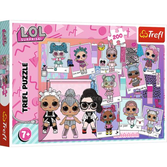 Puzzle - "200" - Sweet Dolls LOL Surprise! Trefl 13288