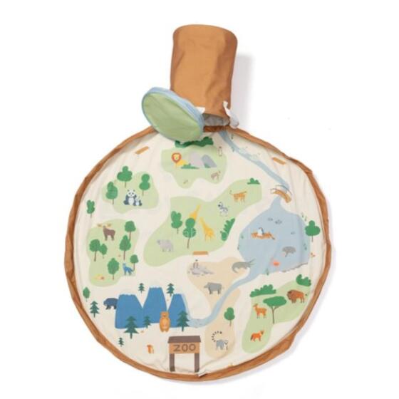 PLAY&GO SOO 601628 Basket and Mat 2in1 Zoo