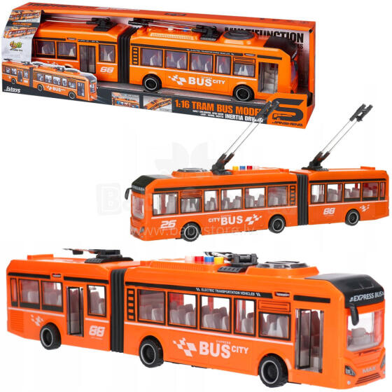 TROLEJBUS ZE SWIATŁEM I DŹWIĘKIEM