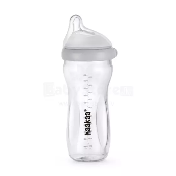 Haakaa Glass Baby Bottle Art.BHK140-G Feeding bottle 300 ml.