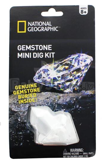 NATIONAL GEOGRAPHIC set Carded Mini Dig Gemstone, NGMDIGGEM