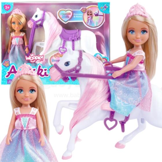 WOOPIE ROYAL Princess Doll Set with Horse