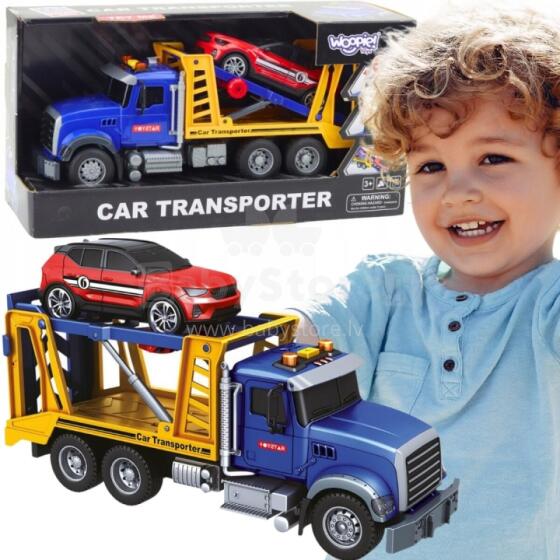 WOOPIE Kravas Auto Transportieris ar Auto Gaismas Skaņu