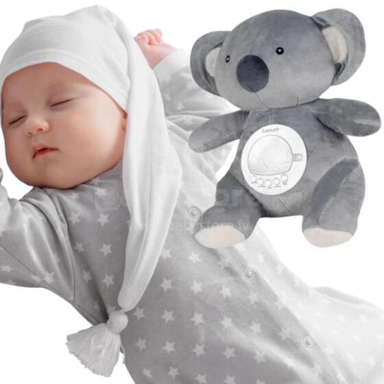 WOOPIE BABY Polar Bear Plush Toy with Projector Soother 15 Melodies