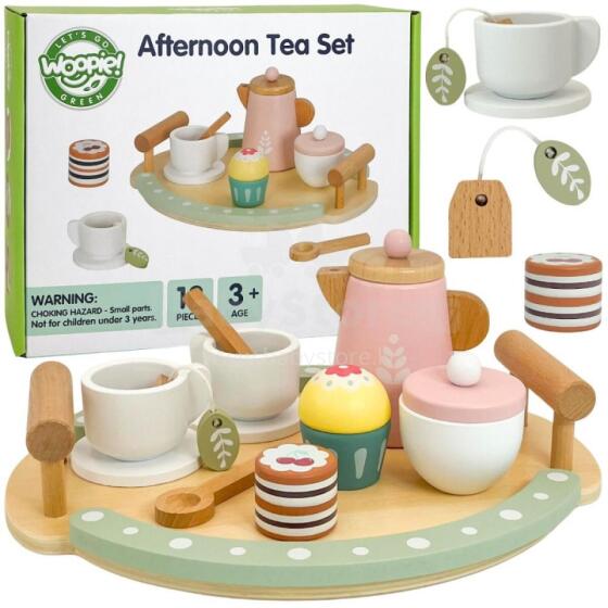 WOOPIE GREEN Wooden Tea and Coffee Set 12 pcs. FSC