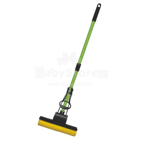 Push-button brush MOP AZUR