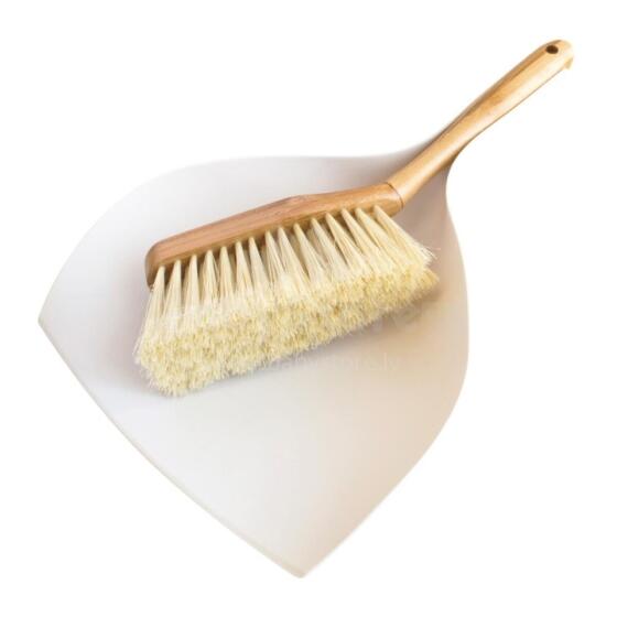 Dustpan with brush BAMBOO