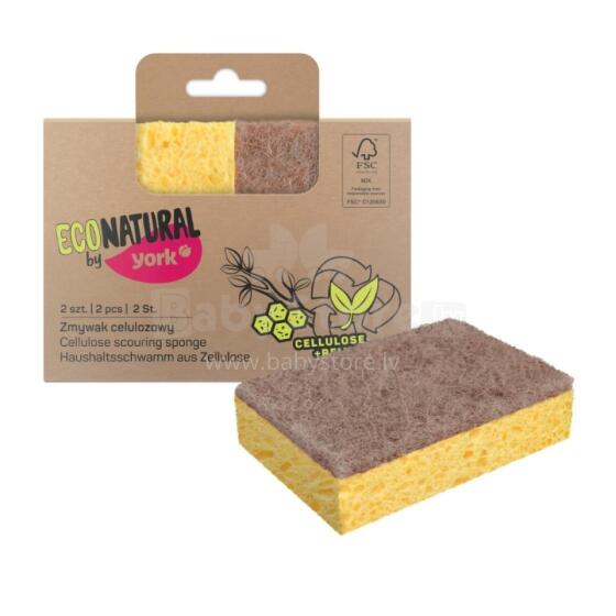 Cellulose sponge for dishwashing ECO 2 pcs.