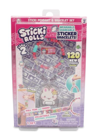 STICKI ROLLS Bracelet and Pendant set