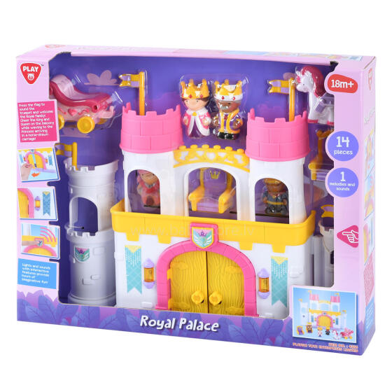 PLAYGO royal castle playset, 14 pcs, 4356