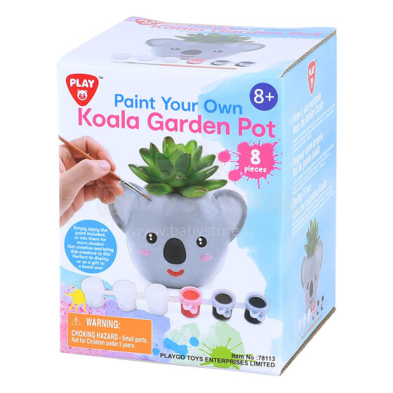 PLAYGO Paint Your Own koala shaped pot, 78113