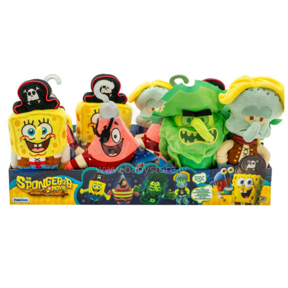 SPONGEBOB mīkstā rotaļlieta, sortiments., 73120