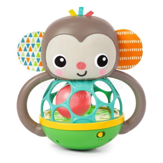 OBALL 16779-6 Multisensory Toy Grab & Giggle Monkey
