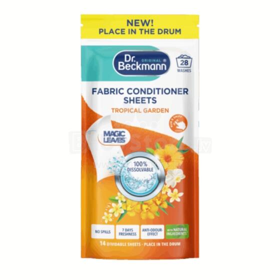 Fabric softener sheets Magic Leaves Tropical Orchid 28 pcs.