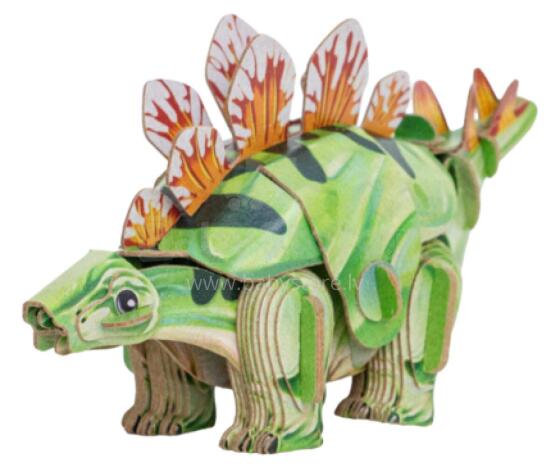 MAKEBUG 3D Paper puzzle stegosaurus, MB-D-0038