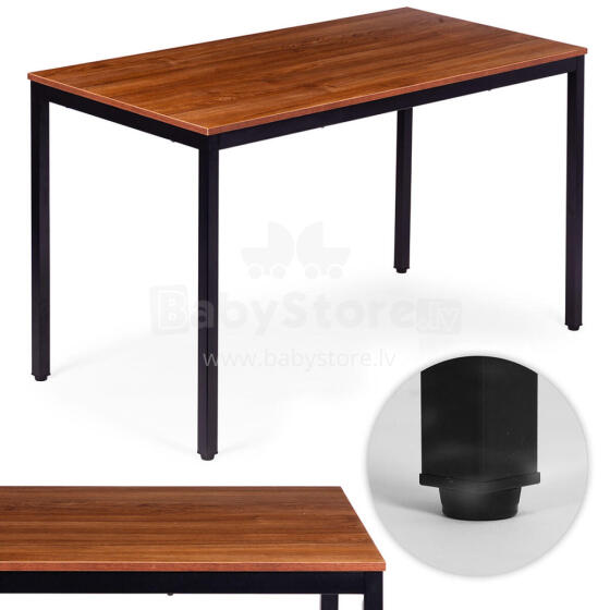 Table for Kitchen Dining Room for 4-5 People Computer Desk 120x60 cm ModernHome