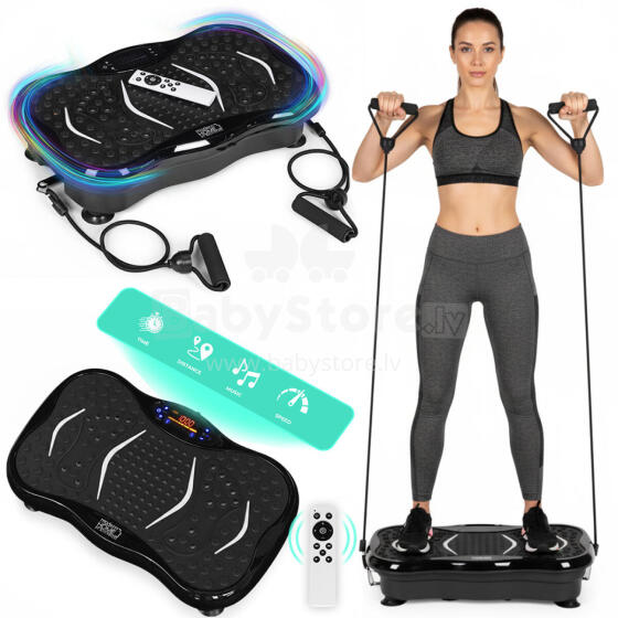 Anti-Cellulite Vibration Platform Massager with Expanders + Remote ModernHome