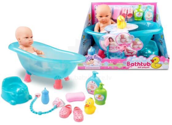 ARTYK 164804 Bath Baby Doll with Accessories 30 cm