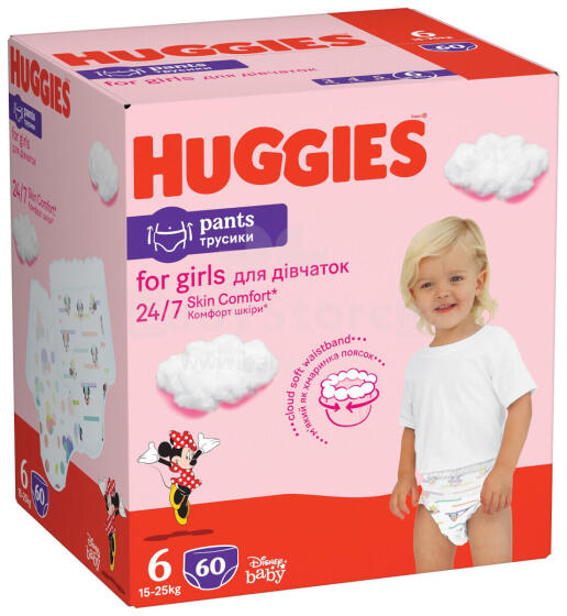 Huggies Pants S6 Box Girsl Art.268271