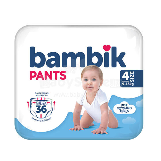 Bambik Jumbo Baby Pants Size 4 Art.268279
