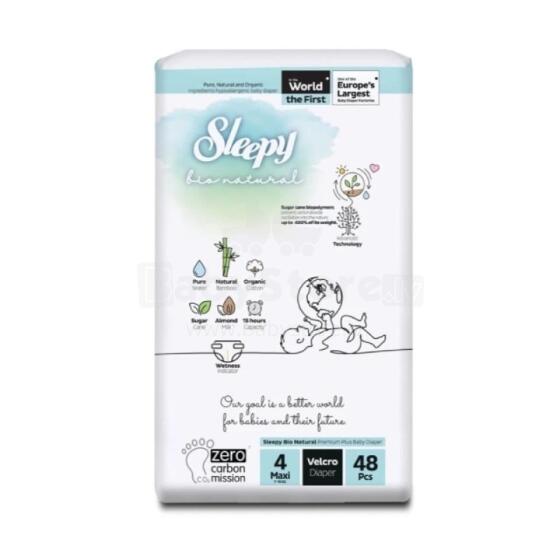Sleepy Bio Natural Maxi Size 4 Art.268283