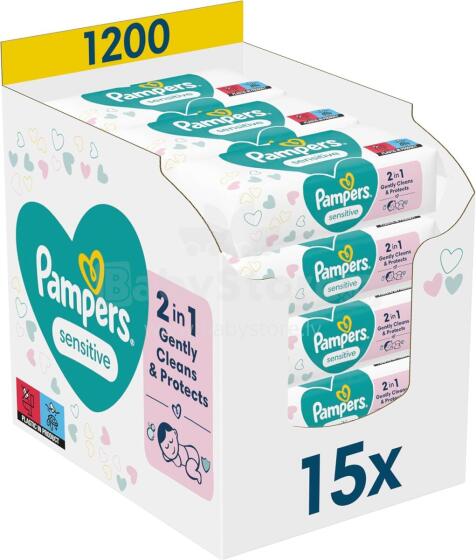 Pampers Sensitive Mega XXXL Pack Art.P04H178