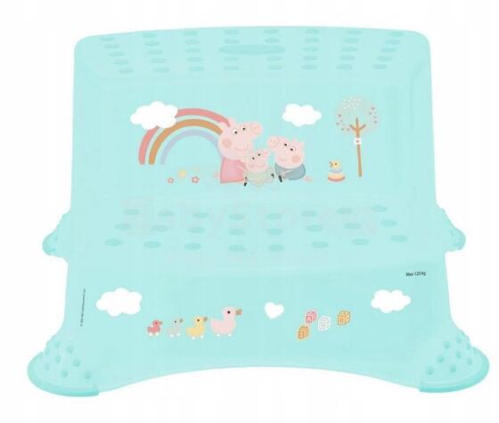 KEEEPER IGOR PEPPA PIG Two-Step Anti-Slip Stool in Light Green
