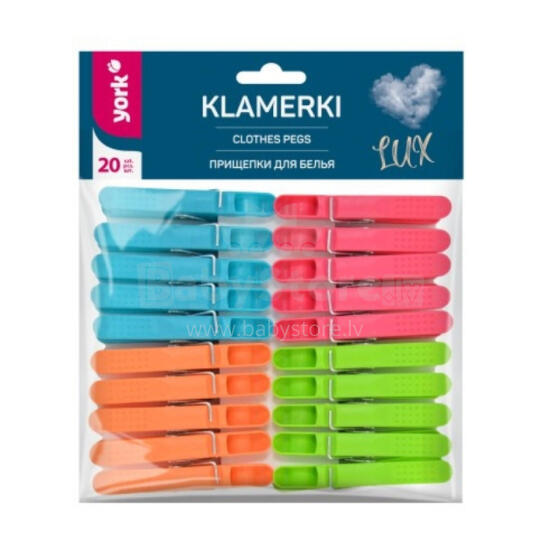 Clothes pegs LUX 20 pcs.