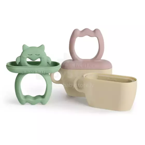 Haakaa Chilly Monster Ice Pop Mould Set Art.BHK153-BG Silicone Monster Ice Pop Mould Set