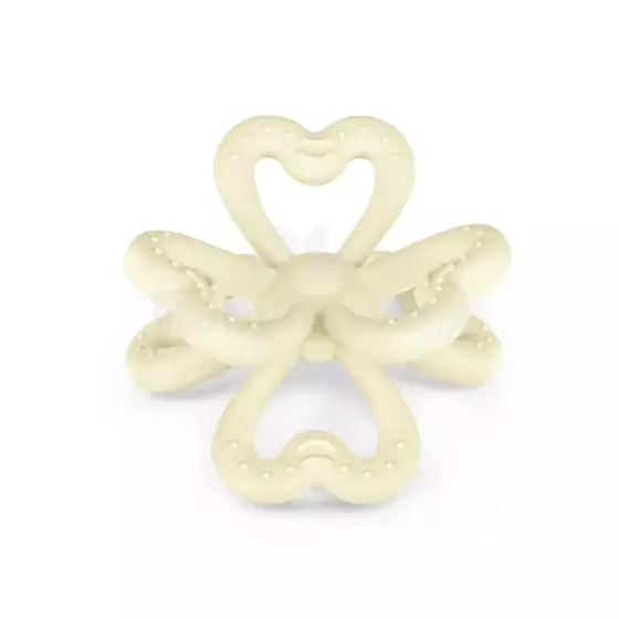 Haakaa Silicone Teether Clover Art.TPS038-OT  Silicone rattle (100% natural)
