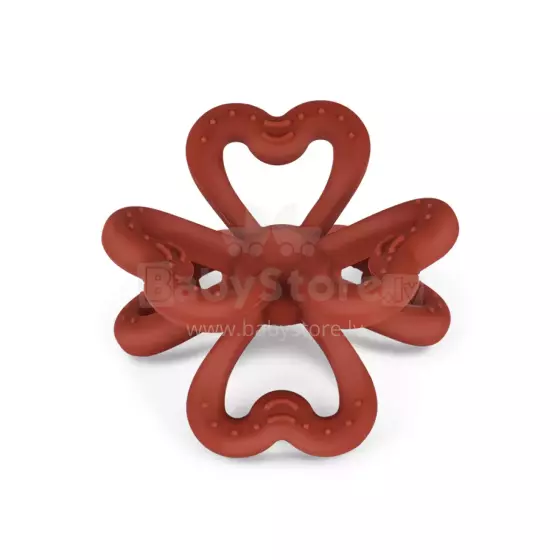 Haakaa Silicone Teether Clover Art.TPS038-C  Silicone rattle (100% natural)