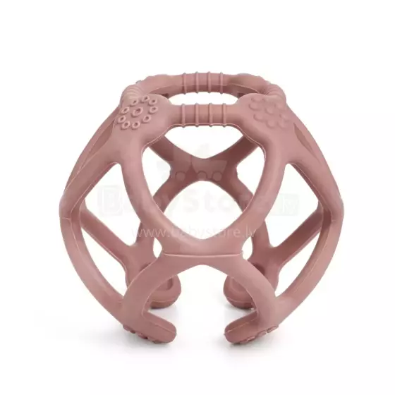 Haakaa Silicone Teething Ball  Art.TPS017-B Blush  Silicone rattle (100% natural)