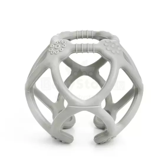 Haakaa Silicone Teething Ball  Art.TPS017-SG Grey  Silicone rattle (100% natural)
