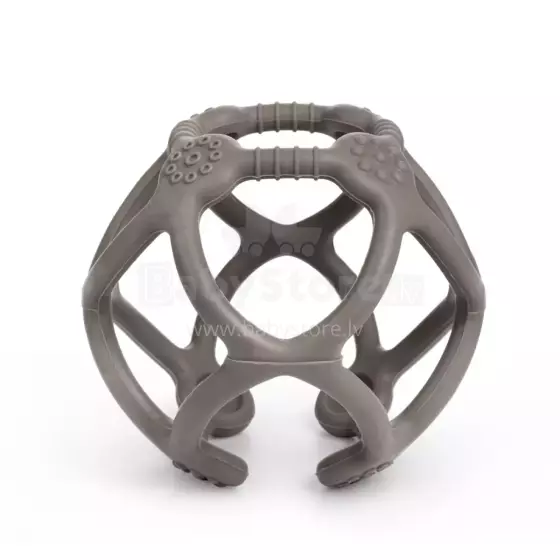 Haakaa Silicone Teething Ball  Art.TPS017-C Charcoal   Silicone rattle (100% natural)
