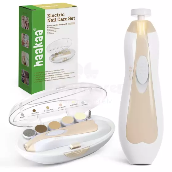 Haakaa Electric Nail Care Set Art.SGE004-A Acorn
