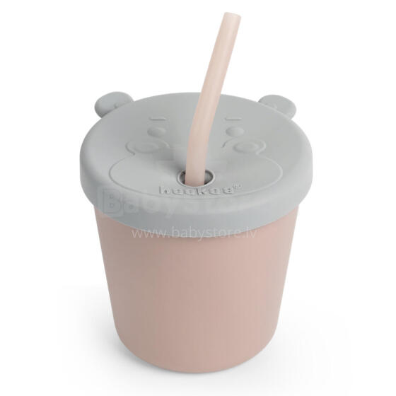 Haakaa Silicone Sippy Cup Art.BHK151-BH Blush   Silicone educational mug, 150 ml.