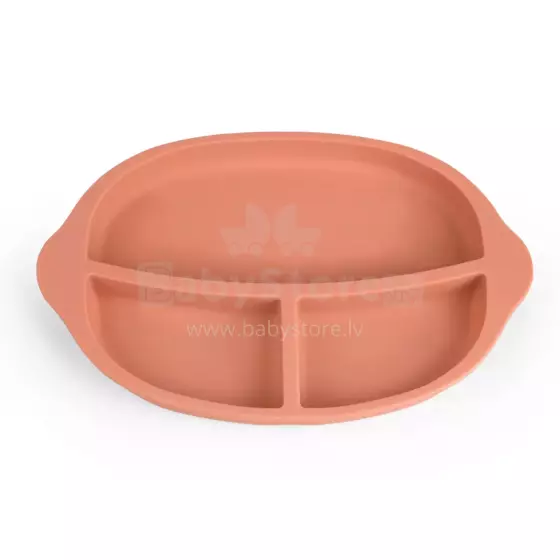Haakaa Silicone Divided Plate Art.UTE27-R Rust Plate