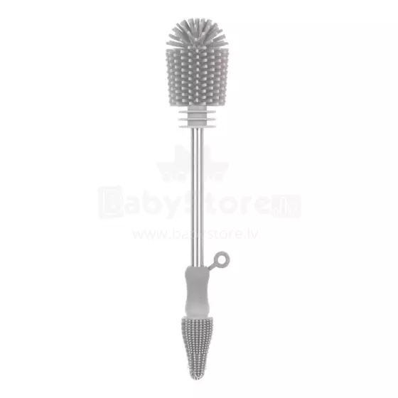 Haakaa Silicone Cleaning Brush  Art.NHK071-S Suva Grey Silikona birste pudeļu  mazgāšanai