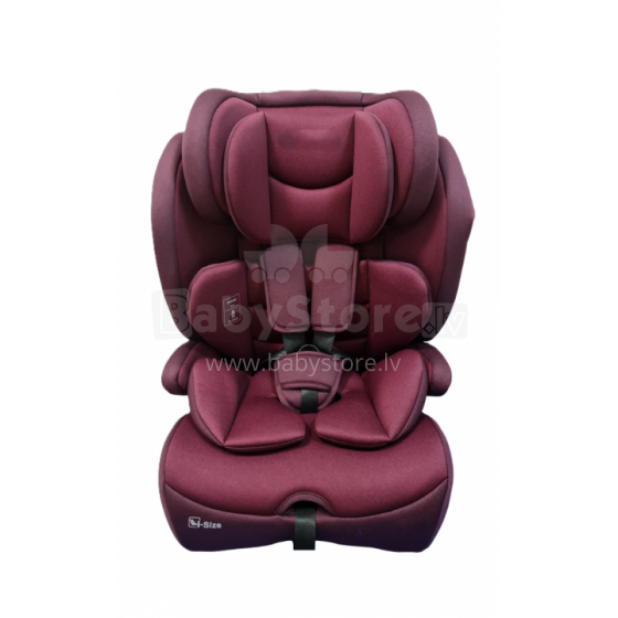 Bebe Basic Ronny Plus I-Size 76-150cm Art.268910 Burgundy Bērnu autokrēsls 9-36kg