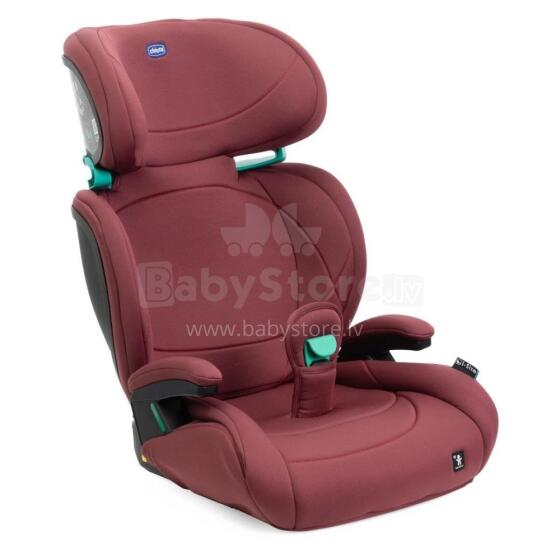 Chicco Quizy Lite i-Size 100-150cmArt.268911 Burgundy Child car seat 15-36kg