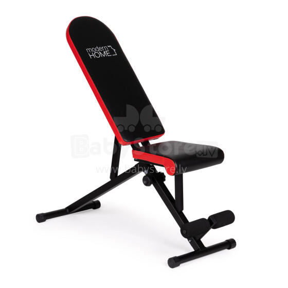 Exercise bench slanting adjustable training bench