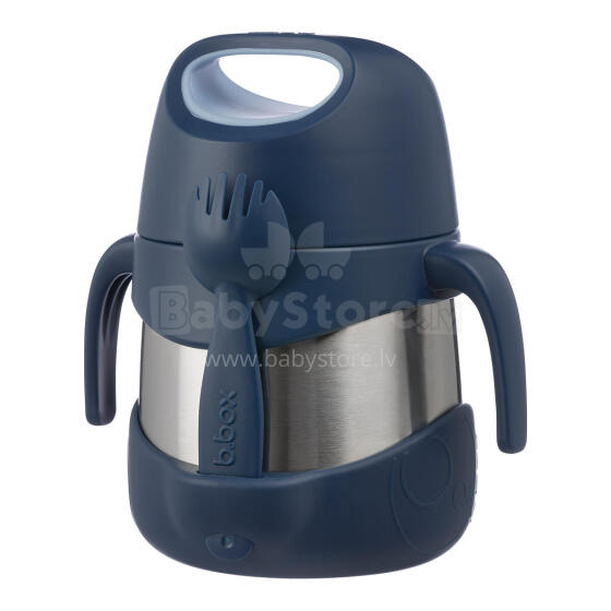 Insulated food jar, 335 ml, Midnight, b.box