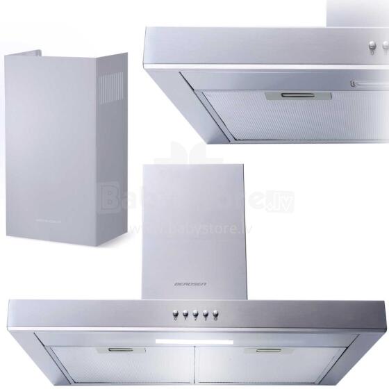 Virtuves dūmvads 60 cm Berdsen BE-60A-T1 INOX