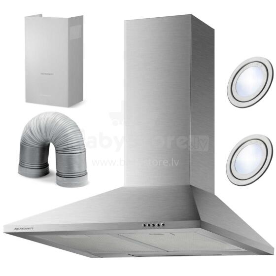 Virtuves dūmvads 60 cm Berdsen BT-213 INOX