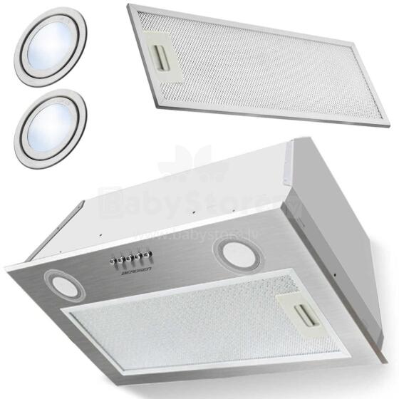 Kitchen under-cabinet hood 60 cm Inox BE-50