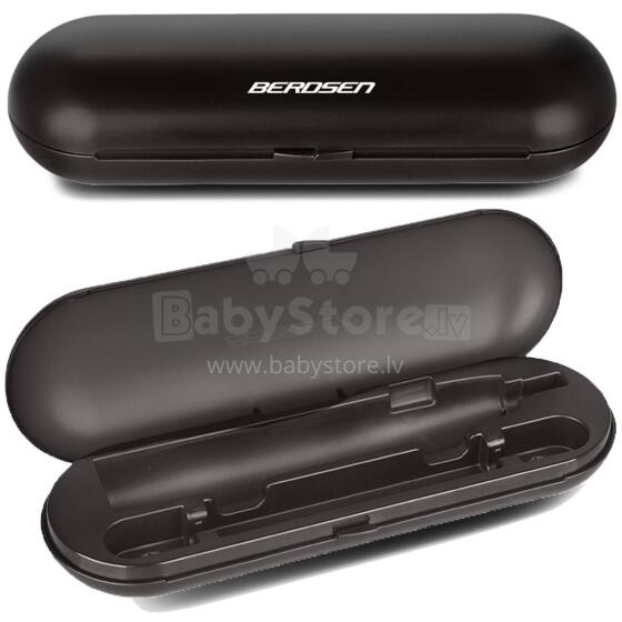 Travel case for Berdsen Sonica B3 & B4 toothbrushes black
