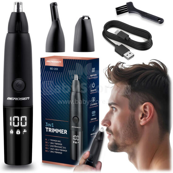 Berdsen BD-269 Black Nose and Ear Trimmer