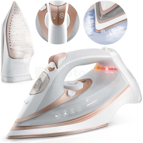 Steam Iron 3000W Berdsen BD-332 Ceramic Coating Vertical Operation