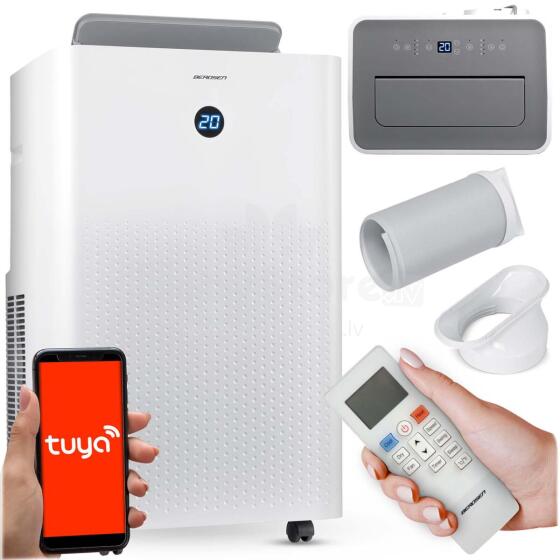 Portable air conditioner 14000 BTU dehumidifier heating WiFi 37l/24h Berdsen BD-584