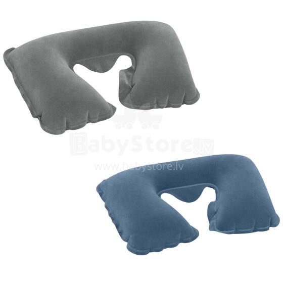 Ceļojumu spilvens kakla rullis 37 x 24 x 10 cm Bestway 67006 pelēks
